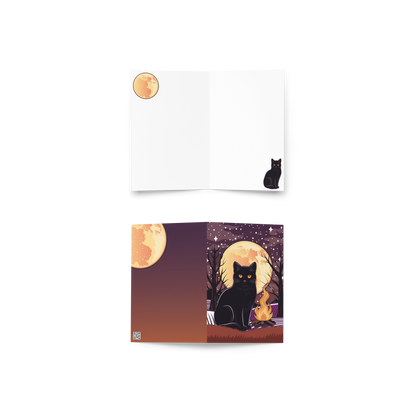 Samhain Greeting Card – Limited Season Folk Art Design