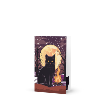 Samhain Greeting Card – Limited Season Folk Art Design